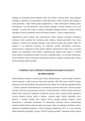Ekoturizmas. Kultūrinis turizmas 20 puslapis