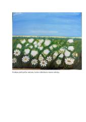 Dailės aprašas. Tapybos kūrinys 11 puslapis