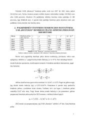 Uždaros akcinės bendrovės „Busturas“ statistinių rodiklių analizė 6 puslapis