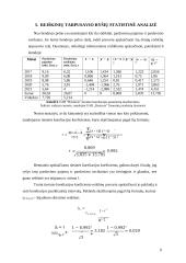 Uždaros akcinės bendrovės „Busturas“ statistinių rodiklių analizė 8 puslapis