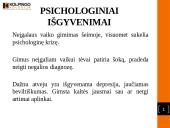 Psichosocialiniai sunkumai šeimose auginančiose neįgalų vaiką 6 puslapis