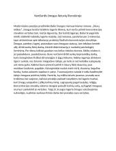 Kenčiantis žmogus lietuvių literatūroje. Pastraipa