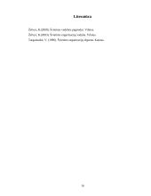 Švietimo organizacijų kultūra, jos raidos problemiškumas 16 puslapis