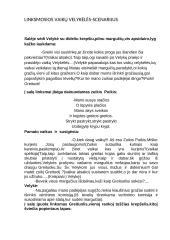 Linksmosios vaikų velykėlės - scenarijus