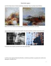 Menų mokyklinis brandos egzaminas, dailės kryptis. Kūrybinio darbo aprašas. Mišri technika 7 puslapis