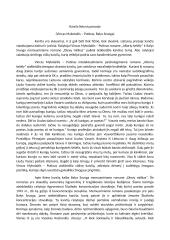 Kančia lietuvių prozoje  (Vincas Mykolaitis – Putinas, Balys Sruoga)