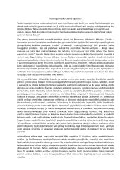 Ką žmogui reiškia tautinė tapatybė? Kalba