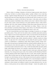 Motinos ir vaiko ryšys lietuvių literatūroje