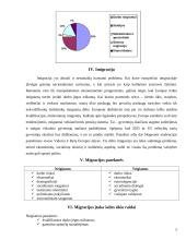 Tarptautinė problema: Darbo jėgos migracijos pasekmės Lietuvoje 6 puslapis