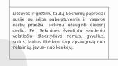 Sekminių tradicijos Lietuvoje 2 puslapis