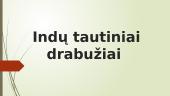 Indų tautiniai drabužiai