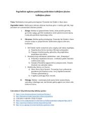 Maištininko tema graikų mitologijoje. Planas