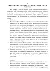 Tarptautiniai krovinių gabenimai automobilių transportu 4 puslapis