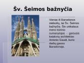 Barselona. Kelionės planas (skaidrės) 6 puslapis