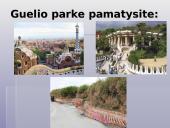 Barselona. Kelionės planas (skaidrės) 9 puslapis