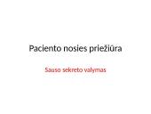 Akių, nosies, ausų priežiūra 19 puslapis