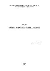 Taršos prevencijos strategijos