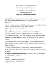 Apie ką pasakoja graikų mitai. Planas