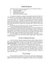 The Synopsis on Change Management 2 puslapis