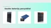 Saulės baterijos 3 puslapis