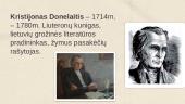 Kristijonas Donelaitis. Pristatymas 2 puslapis