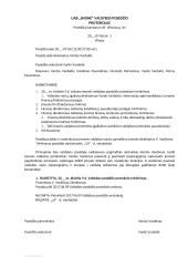 Valdybos posėdžio protokolas