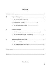 History of the stock market