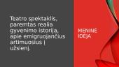 Teatro spektaklis „Emigracionieriai“ 2 puslapis