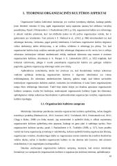 Organizacinės kultūros tyrimas Joniškio rajono savivaldybėje 8 puslapis