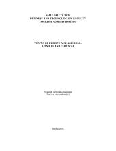 Towns of Europe and America: London and Chicago