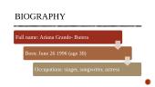 Ariana Grande. Biography 2 puslapis