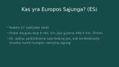 Europos Sąjunga. Skaidrės 2 puslapis