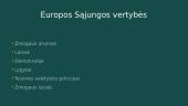 Europos Sąjunga. Skaidrės 7 puslapis