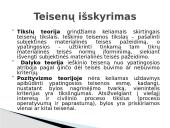Ypatingoji teisena (skaidrės) 2 puslapis