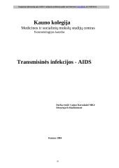 Transmisinės infekcijos - AIDS 18 puslapis