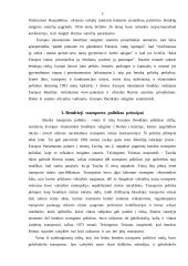 Transporto raida, politika, Romos sutartis 5 puslapis