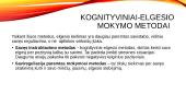 Kognityviniu požiūriu pagrįstas mokymas 18 puslapis