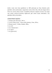 Trijų rekreacinių terminų bei Palangos botanikos parko rekreacinės aplinkos analizė 14 puslapis