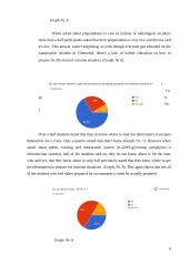 Student preparedness in case of extreme situations 6 puslapis