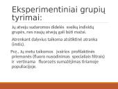 Epidemiologiniai tyrimai odontologijoje 17 puslapis