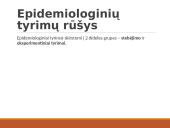 Epidemiologiniai tyrimai odontologijoje 8 puslapis