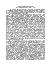 Literatūra - istorinės patirties liudijimas. Kalba su planu