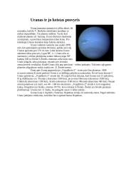 Urano planetos savybės 4 puslapis