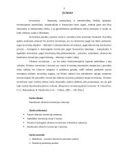 Užsienio investicijų Lietuvoje analizė 3 puslapis
