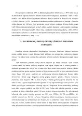 Užsienio prekybos Lietuvoje dinamika ir struktūra 13 puslapis