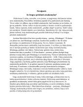 Ar lengva prisiimti atsakomybę?
