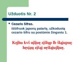 Informacijos rūšys. Veiksmai su informacija (skaidrės) 14 puslapis