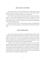 Vadybos mokslo pradininkas: Henry Laurence Gantt 5 puslapis