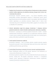 Kokiais aspektais negalima keisti Konstitucijos