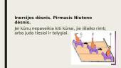 Skyriaus „Kūnų sąveikos dėsniai“ apibendrinimas 7 puslapis